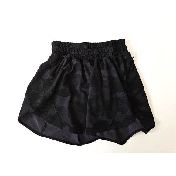 Lululemon Black 2 Track That Short *5" Heritage 365 Camo Deep Coal Multi - Picture 1 of 7